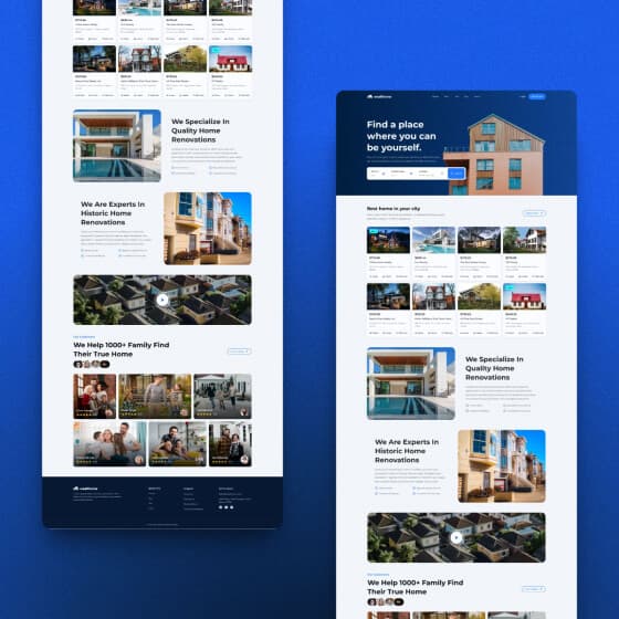 Real state website